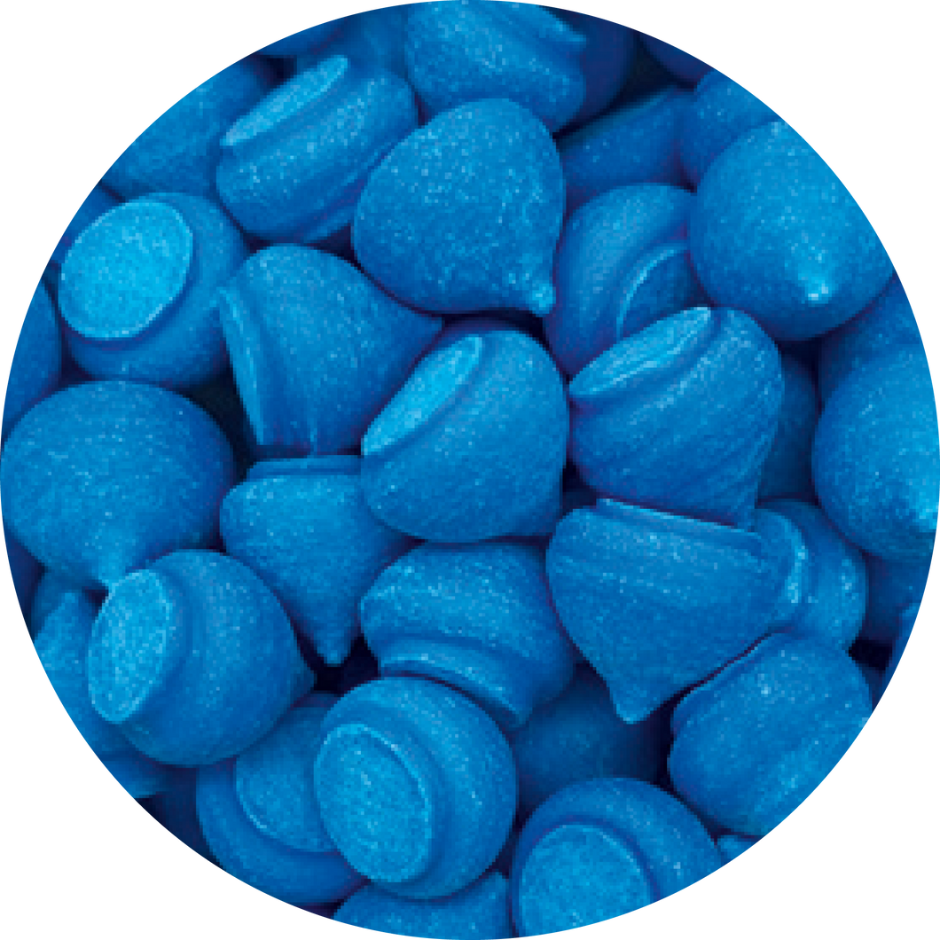 Meringhette di zucchero blu 350 gr