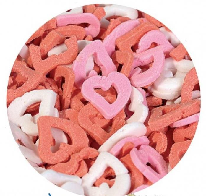 Cuoricini di Zucchero Misti (400 GR) - GoodShop