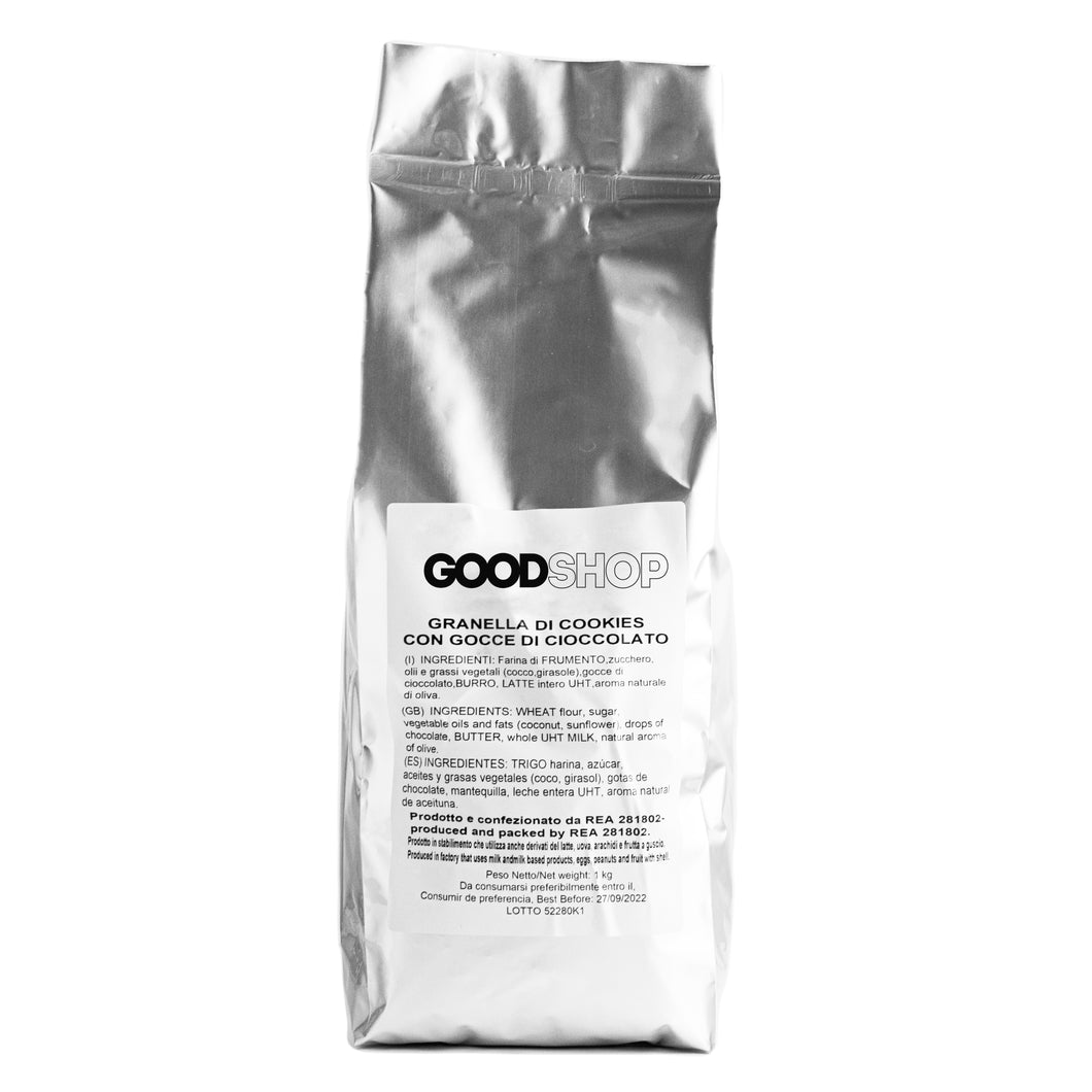 Granella di Cookies Gocce Cioccolato (1 KG)  | GoodShop