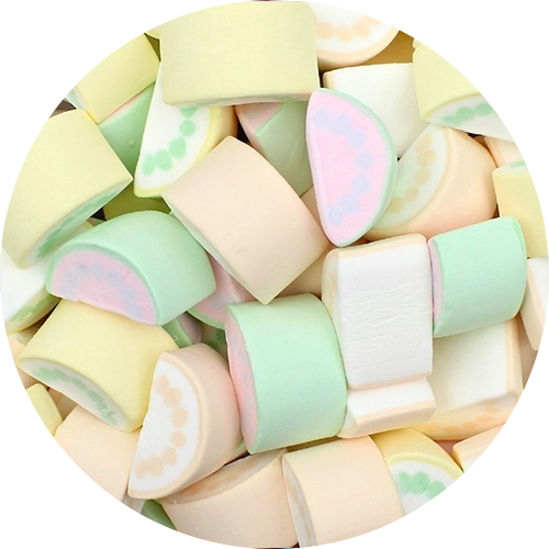 Caramelle Marshmallow Bulgari Margherite Fiori Colorati 900gr